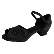 ASHLYN BLACK - BLOCK HEEL